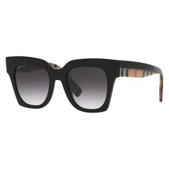 Kitty Grey Gradient Butterfly Ladies Sunglasses - Picture 1 of 1